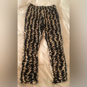 Topshop printed pants, US size 6